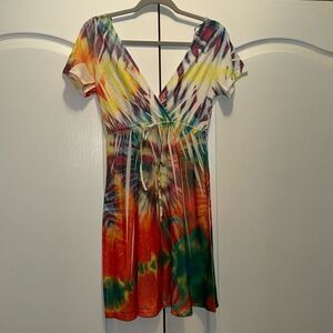 TIKI PALM Tie Dye Dress